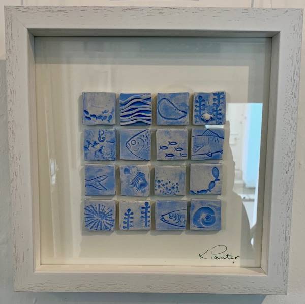 - a Ceramic by Kate Panter, measuring 26 x 26 cm (H x W) £160